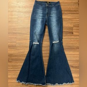 L&B High Rise Flare Jeans